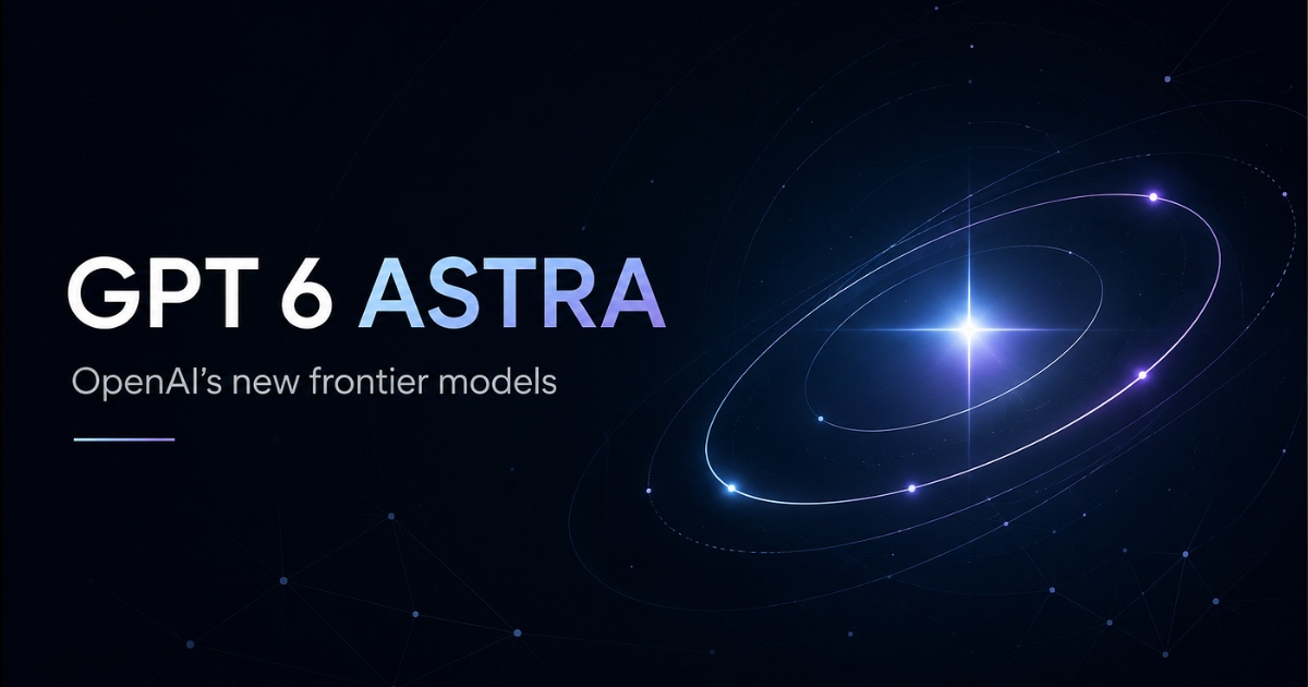 OpenAI Launches GPT-6 Astra, Its Most Capable Model Yet for Browsing and Computer Use